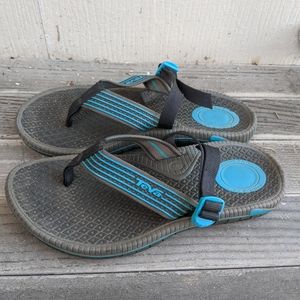 Teva Strap Back Athletic Thong Sandals
